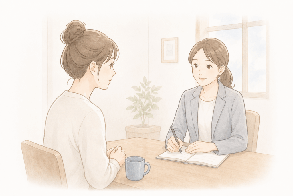 状況をヒアリング