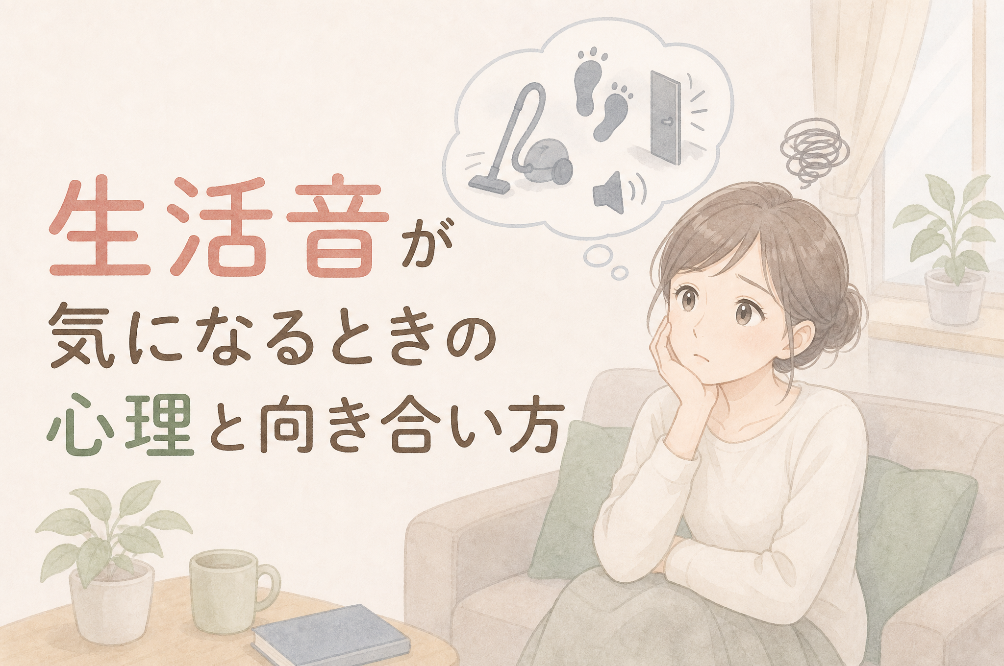 生活音が気になるときの心理と向き合い方